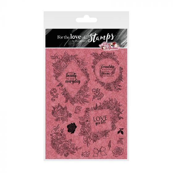 Rosy Reflections Stamp Set