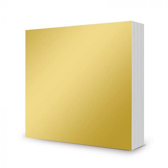 Mirri Mats - 6" x 6"  - Rich Gold - 100 Sheets