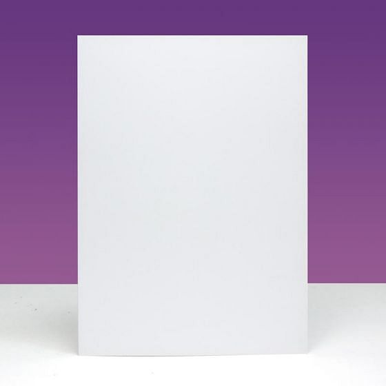 Card Blanks & Envelopes - Dove White Ink Me! - Size 7" x 5"