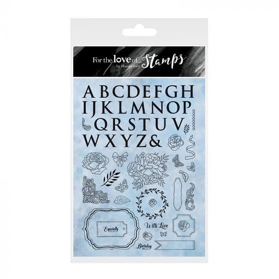 Blossoming Blues Stamp Set