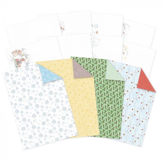 Christmas in Acorn Wood Luxury Card Inserts & papers