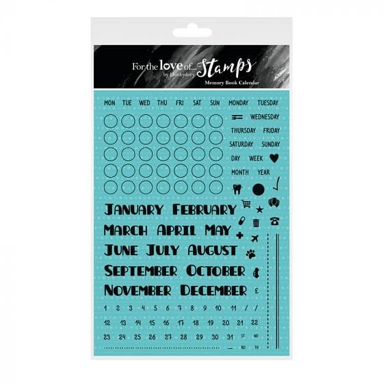 For the Love of Stamps - Memory Book Calendar