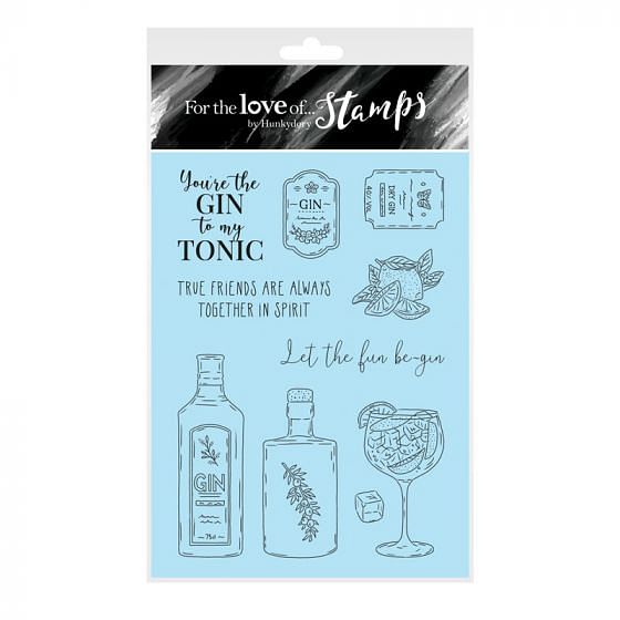For the Love of Stamps - Gin-credible A6 Stamp Set