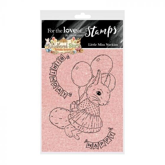 For the Love of Stamp - Little Miss Nutkins A7 Stamp Set