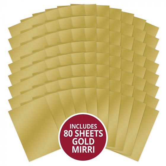 Mirri Card Megabuy - Gold (80 sheets)
