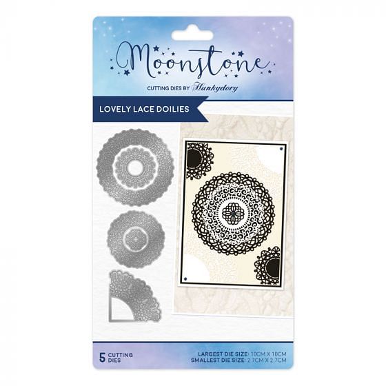 Moonstone Dies - Lovely Lace Doilies