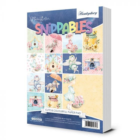 Snippables Cute & Colourful A4 Paper Pad