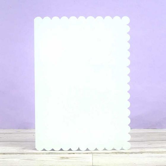 Scalloped-Edge Card Blanks & Envelopes - A5 | Hunkydory Crafts