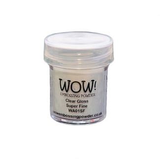 Wow Embossing Powders - Clear Gloss Super Fine