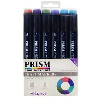 Prism Craft Markers Set 2 - Darks x 6 Pens