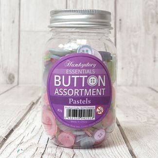 Hunkydory Button Assortment - Pastels