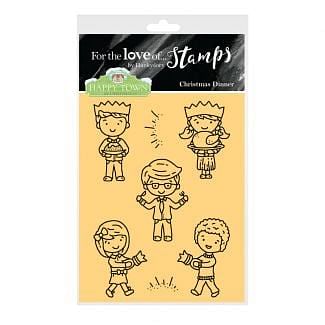 Happy Town Stamp Set - Christmas Dinner