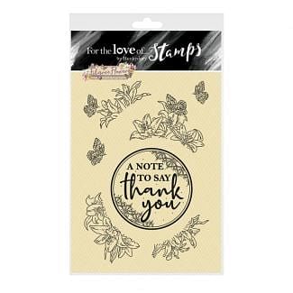 For the Love of Stamps - Filigree Flowers - Lily