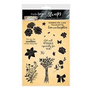 For the Love of Stamps - Blooming Bouquet A5 Stamp Set