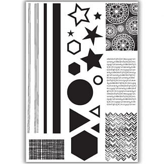 Create with Shapes Stamp Set