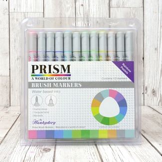 Prism Brush Markers - Rainbow Pastels
