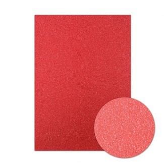 Diamond Sparkles Shimmer Card - Ruby Red
