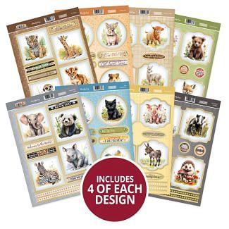 Adorable Animals Luxury Card Toppers