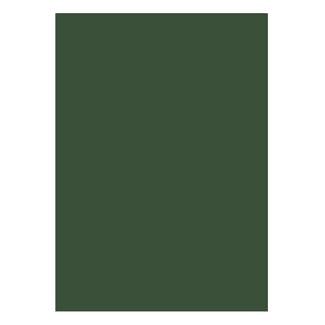 A4 Adorable Scorable Cardstock - Hunter Green x 10 Sheets