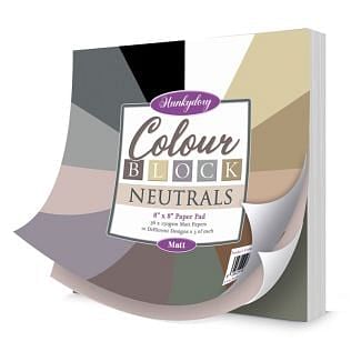 Colour Block Paper Pads - Neutrals - Matt