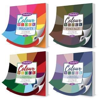 Colour Block Paper Pads - Silk Multibuy