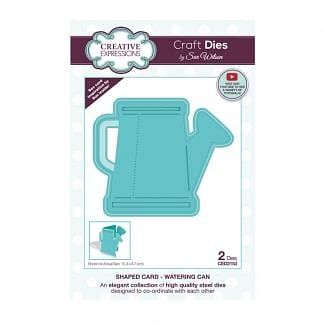 Creative Expressions Sue Wilson Shaped Cards Watering Can Craft Die 