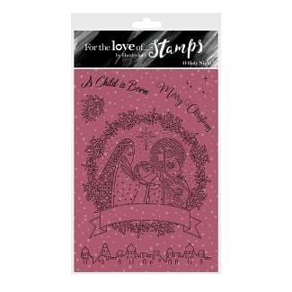 For the Love of Stamps - O Holy Night A6 Stamp Set
