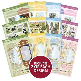 Springtime Diorama Concept Card Kit