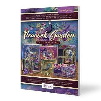 Deluxe Craft Pads - Peacock Garden