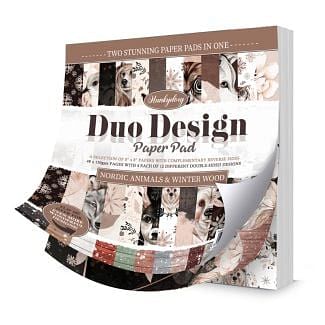 Duo Design Paper Pads - Nordic Animals & Winter Wood