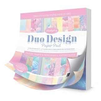 Duo Design Paper Pads - Pastel Party & Wonderful Watercolour