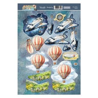 Out of this World Decoupage Topper Sheet