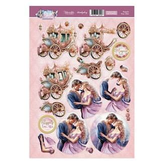Happily Ever After Decoupage Topper Sheet