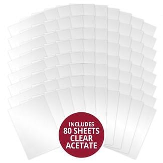 Clear Acetate - 140 micron - 80 Sheet Megabuy