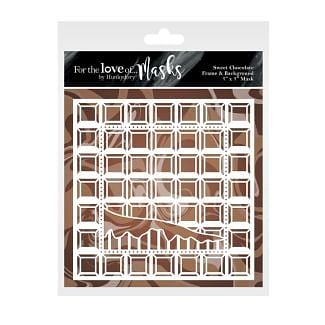 For the Love of Masks - Sweet Chocolate Frame & Background