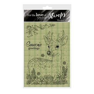 For the Love of Stamps - Woodland Deer