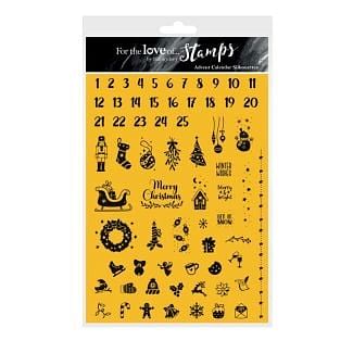 For the Love of Stamps - Advent Calendar Silhouettes