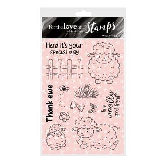 For the Love of Stamps - Woolly Wishes