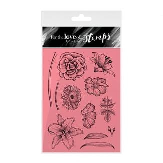 For the Love of Stamps - Floral Sketches