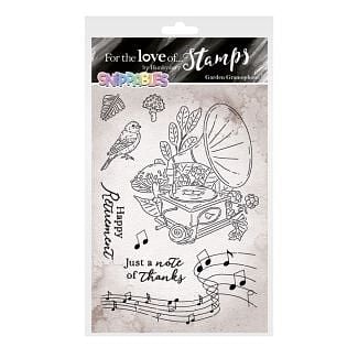 For the Love of Stamps - Snippables - A Woodland Story - Garden Gramophone