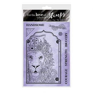For the Love of Stamps - The Noble Lion A6 Stamp Set