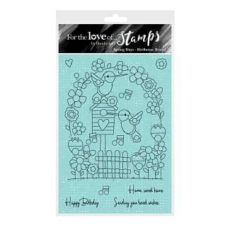 For the Love of Stamps - Birdhouse Beauty