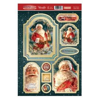 Hunkydory Topper Favourites - Here Comes Santa Claus
