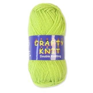 Crafty Knit DK Yarn 25g - Lime