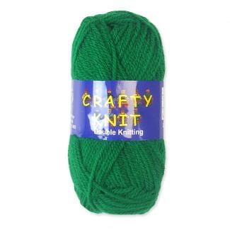 Crafty Knits DK Yarn 25g - Christmas Green