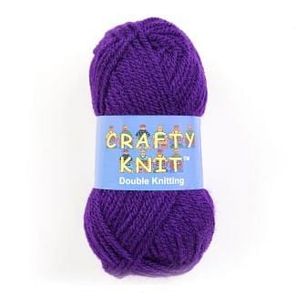 Crafty Knit DK Yarn 25g - Violet
