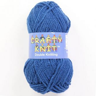 Crafty Knit DK Yarn 25g - French Navy