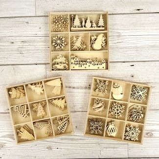 Laser Cut Shapes - Christmas Collection