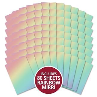 Mirri Card Megabuy - Rainbow (80 Sheets)
