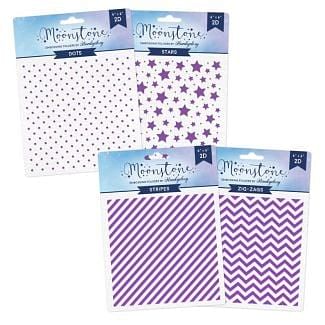Moonstone Embossing Folders - Ultimate Collection 1